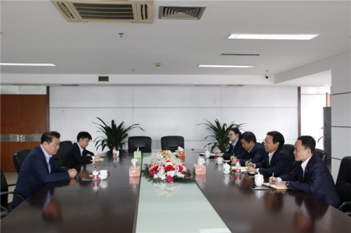 【领导关怀】市城投集团总经理李红良赴大发welcome调研指导工作